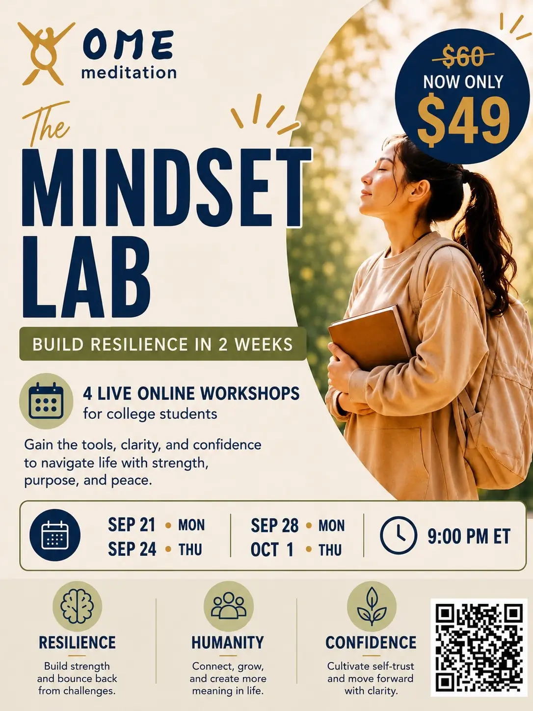 Meditation for College Students September 2026